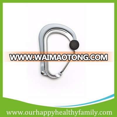 Custom Indoor / Outdoor Convenient Aluminum Carabiner Hook