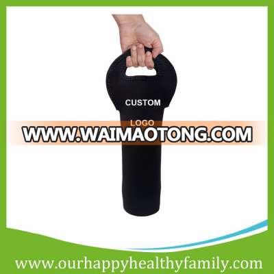 Custom Insulated Neoprene Single Wine Bottle Protector Cooler Holder Sleeve Bag