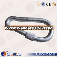 High strength carabiner Din 5299c snap hook