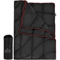 Outdoor Waterproof Soft Ultralight Down Camping Blanket